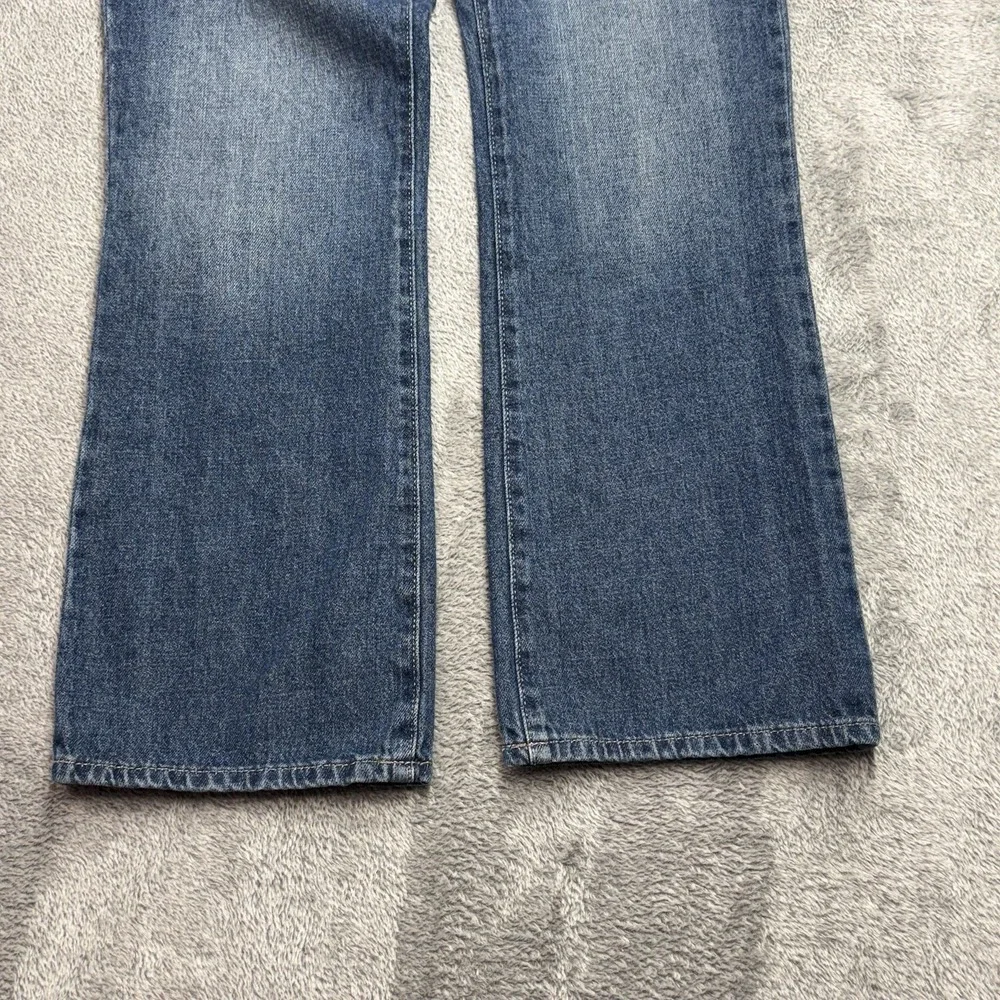 The Children's Place Girls Bootcut Jeans Size‎ 14 Regular Wash Blue Denim